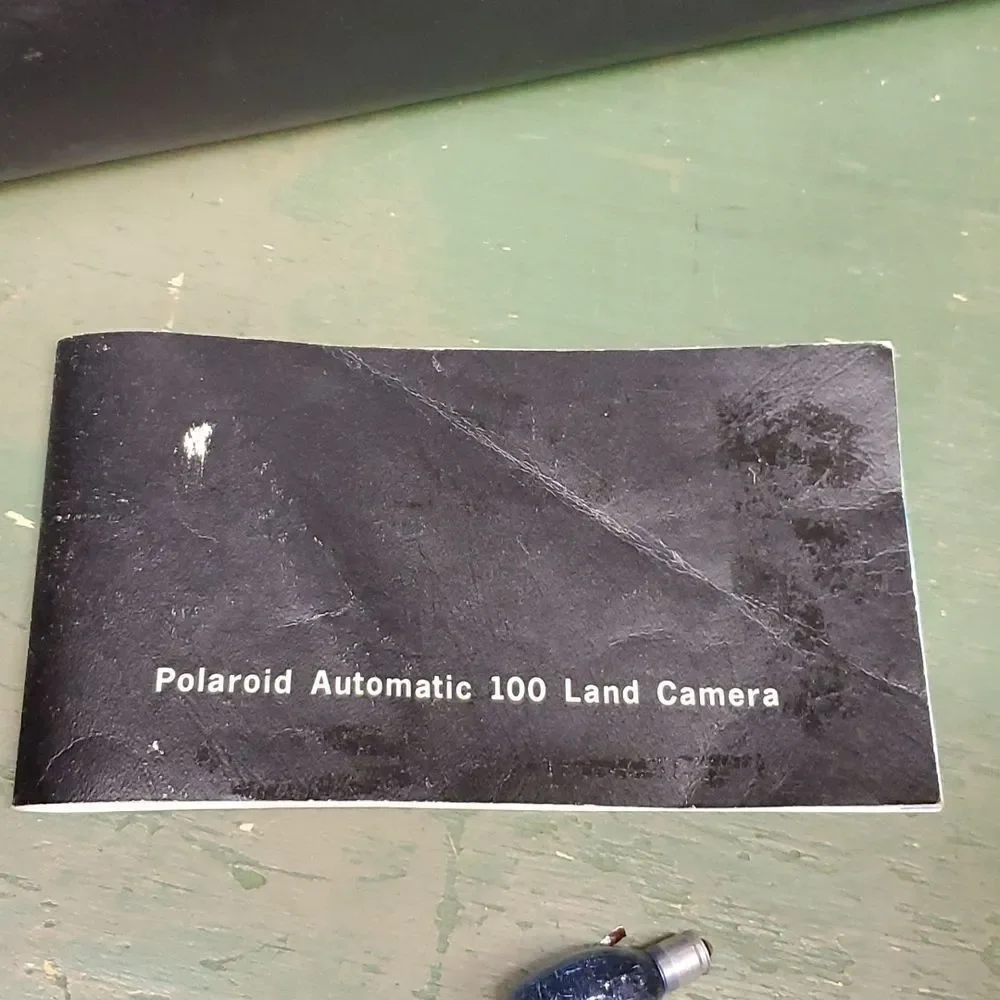 Mid‎ 20th Century Foldable Polaroid Land Automatic Camera Model 100